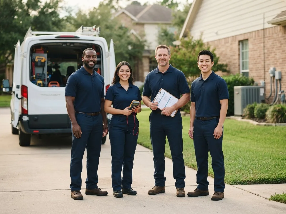 Certified HVAC technician near La Grange, TX